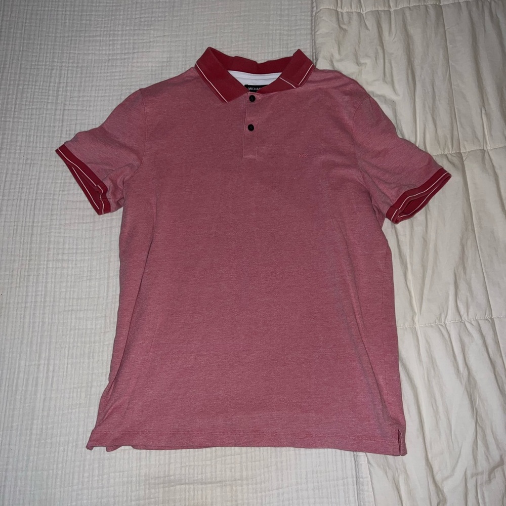 Calvin Klein salmon polo